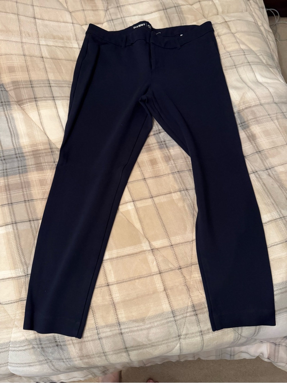 Old Navy Men's Dark Navy Dress Pants - Straight Fit